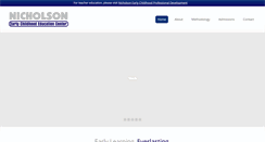 Desktop Screenshot of nicholsonececenter.com